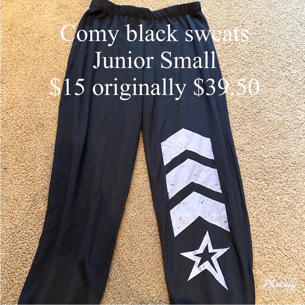 Black sweats